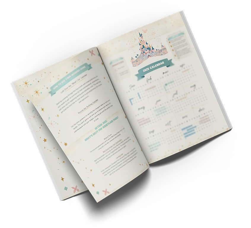 Am image of the Insider 2025 Disneyland Paris Guide - when to visit and when to avoid!