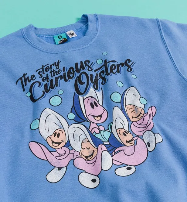 Alice In Wonderland The Story Of The Curious Oysters Blue Sweater