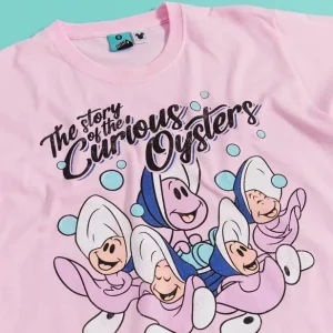 Disney Alice In Wonderland The Story Of The Curious Oysters Pink T-Shirt