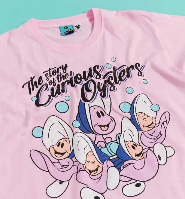 Alice In Wonderland The Story Of The Curious Oysters Pink T-Shirt