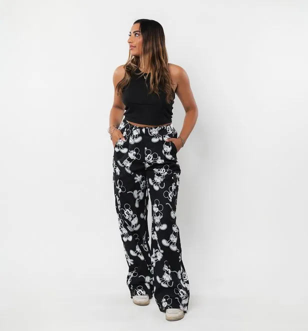 Mickey Mouse Wide Leg Trousers from Cakeworthy