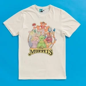 Disney The Muppet Show Gang Natural T-Shirt
