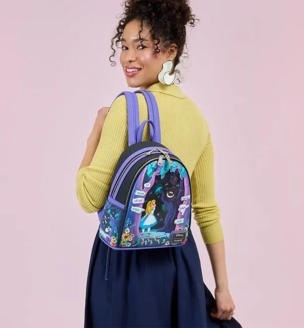 Alice In Wonderland Mini Backpack