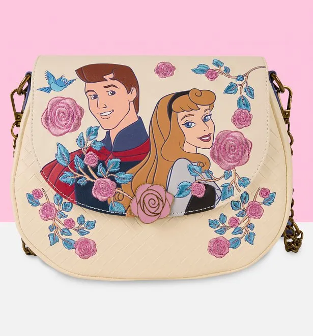 Princess Aurora & Prince Phillip Sleeping Beauty Crossbody Bag