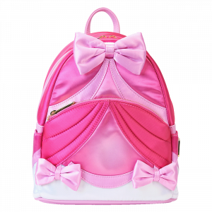 LOUNGEFLY Cinderella 75Th Anniversary Pink Bow Mini Backpack – Disney