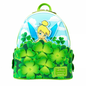 LOUNGEFLY Tinker Bell 4 Leaf Clover Mini Backpack – Disney