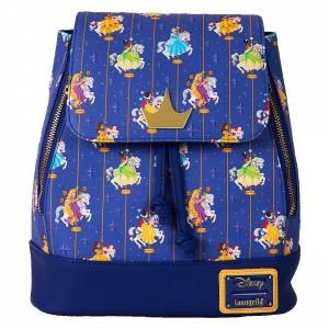 LOUNGEFLY Princess Carousel Mini Backpack – Disney