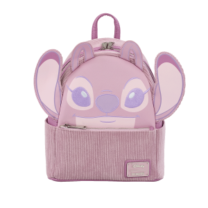 LOUNGEFLY Angel Minimal Corduroy Mini Backpack – Disney