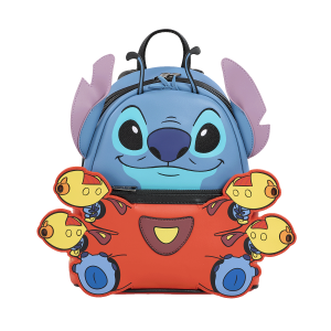 LOUNGEFLY Stitch Space Suit Cosplay Mini Backpack – Disney