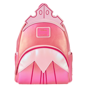 LOUNGEFLY Sleeping Beauty Shiny Series Mini Backpack – Disney