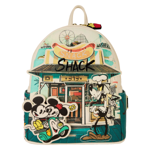 LOUNGEFLY Mickey And Friends Snack Shack Mini Backpack – Disney