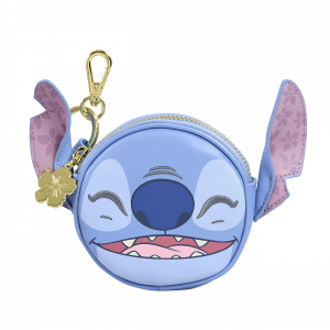 LOUNGEFLY Stitch Spring Floral Figural Coin Bag – Disney