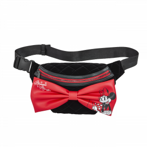 LOUNGEFLY Minnie Mouse Quilted Velvet Waist Bag – Disney