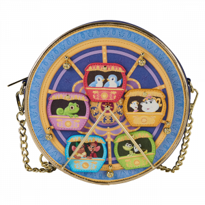 LOUNGEFLY Disney Princess Carousel Crossbody Bag
