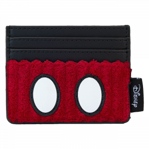 LOUNGEFLY Mickey Mouse Corduroy Cosplay Card Holder – Disney