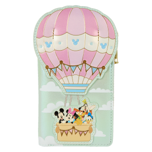 LOUNGEFLY Mickey And Friends Hot Air Balloon Wallet – Disney