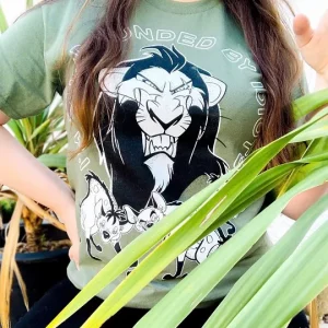 Disney The Lion King Scar I’m Surrounded By Idiots Khaki T-Shirt