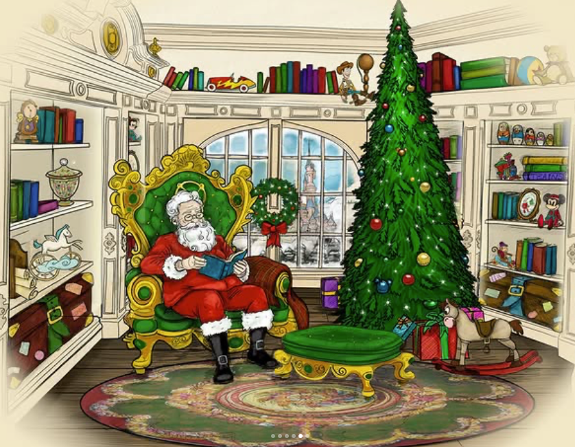 If you're looking to meet Santa Claus Disneyland Paris, you'll be one of the first to experience his brand new location inside Disney Clothiers